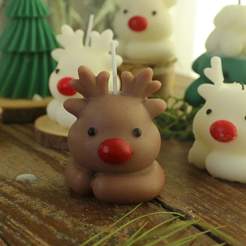 Holiday Shaped Scented Soy Wax Candles - Elegant and Festive Holiday Decoration - candletown.net