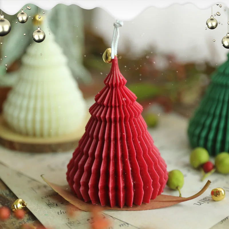 Holiday Shaped Scented Soy Wax Candles - Elegant and Festive Holiday Decoration - candletown.net