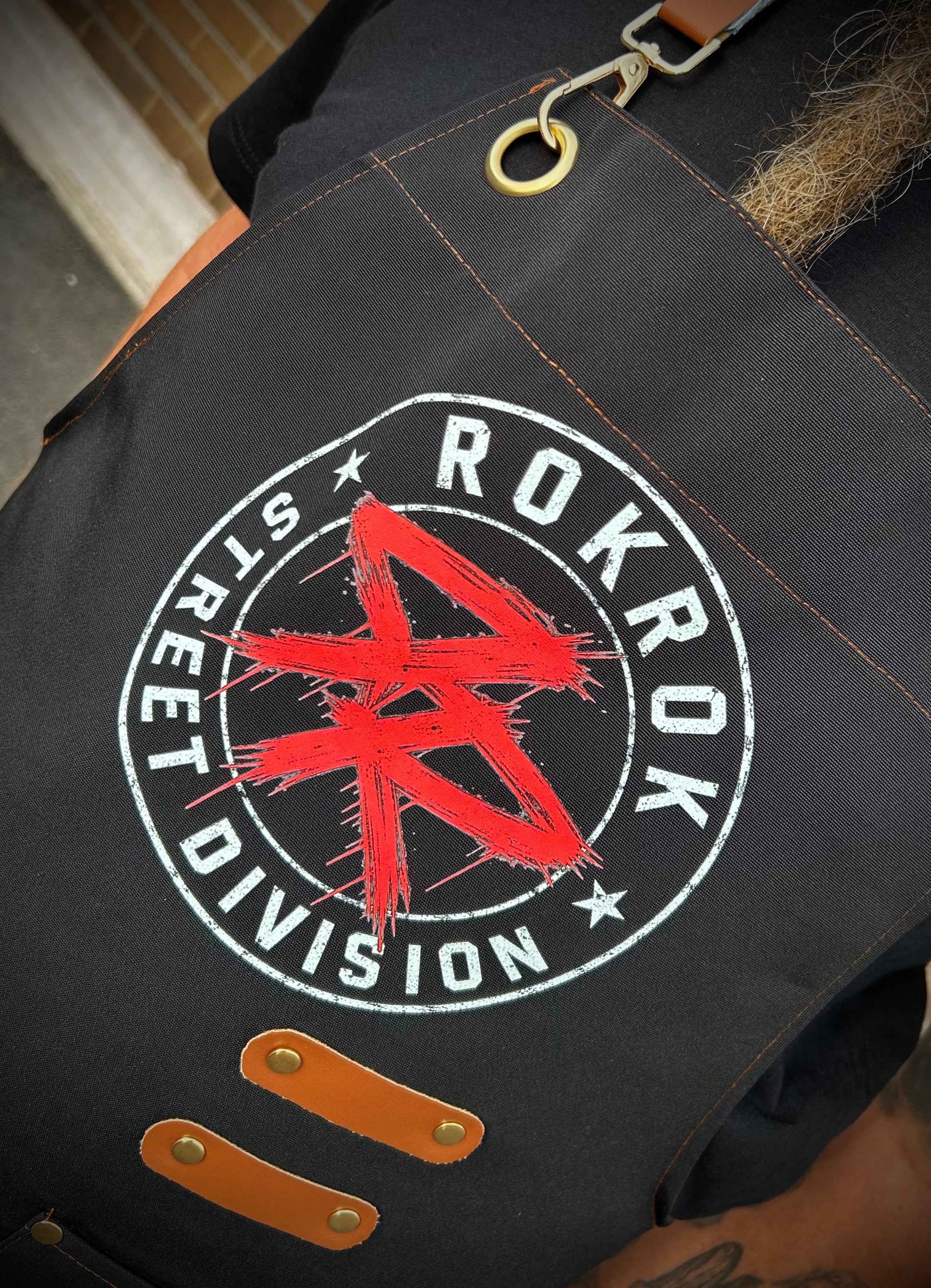 ROKROK Street Division Cross-Back BBQ Apron