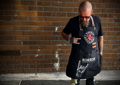 ROKROK Street Division Cross-Back BBQ Apron