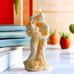 Kissing Couple Candle Silicone Mold - DIY Craft for Romantic Gifts - candletown.net