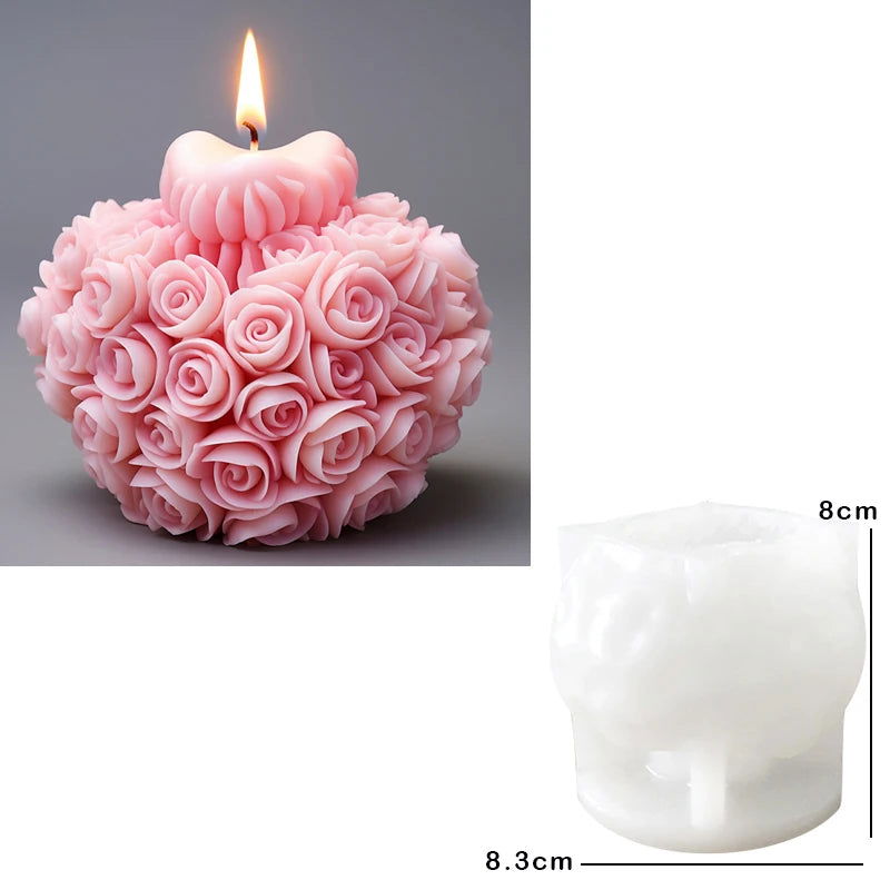 Kissing Couple Candle Silicone Mold - DIY Craft for Romantic Gifts - candletown.net