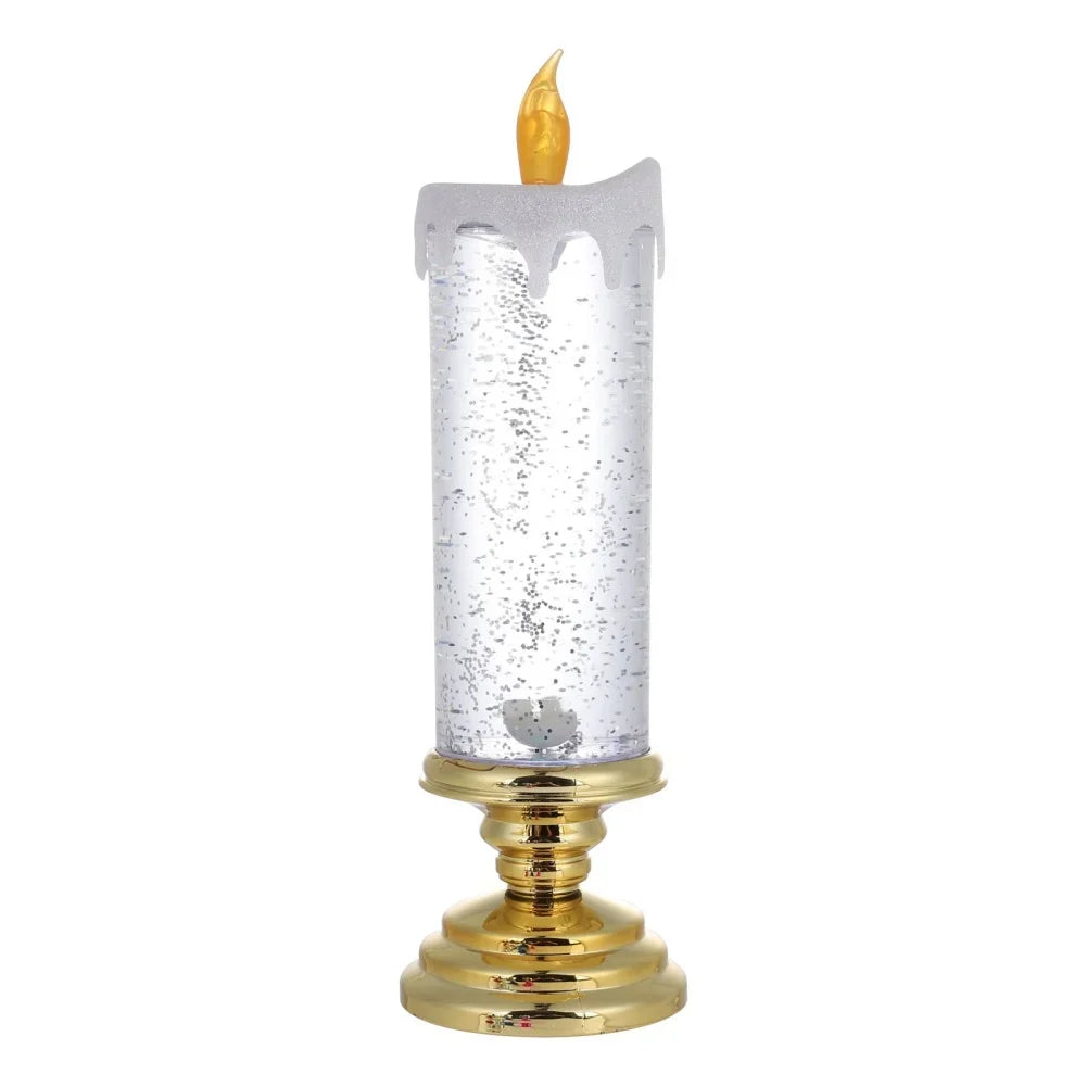 LED Christmas Candle - Flameless Color Changing Candle Light for Festive Home Decor - candletown.net