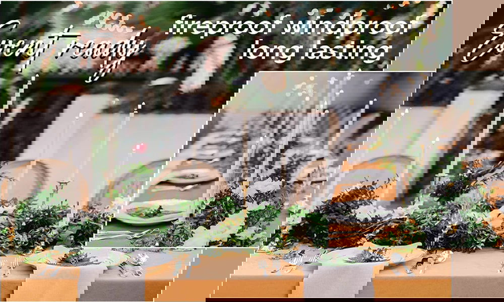 LED Taper Candle with Flickering Flame - Battery Operated for Elegant Decor - candletown.net