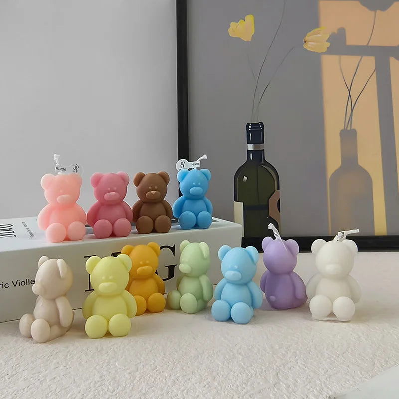 Lovely Bear Aromatherapy Candle - Adorable Scented Home Decor - candletown.net