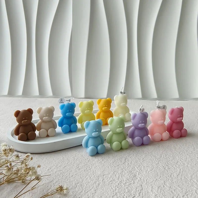 Lovely Bear Aromatherapy Candle - Adorable Scented Home Decor - candletown.net