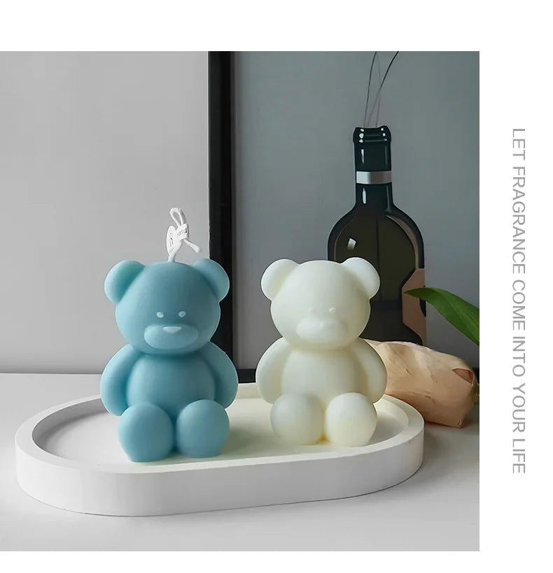 Lovely Bear Aromatherapy Candle - Adorable Scented Home Decor - candletown.net