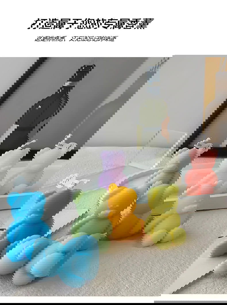 Lovely Bear Aromatherapy Candle - Adorable Scented Home Decor - candletown.net