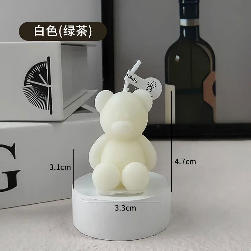 Lovely Bear Aromatherapy Candle - Adorable Scented Home Decor - candletown.net