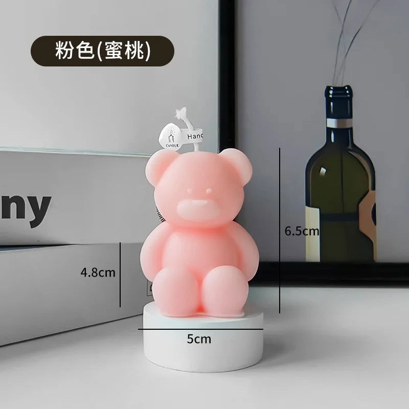 Lovely Bear Aromatherapy Candle - Adorable Scented Home Decor - candletown.net