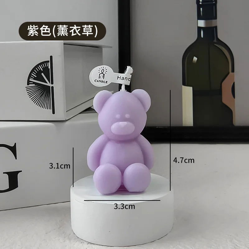 Lovely Bear Aromatherapy Candle - Adorable Scented Home Decor - candletown.net