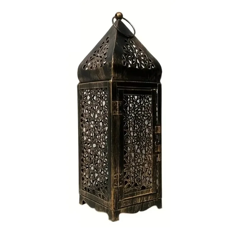Middle Eastern Arab Metal Vintage Wind Lantern - candletown.net