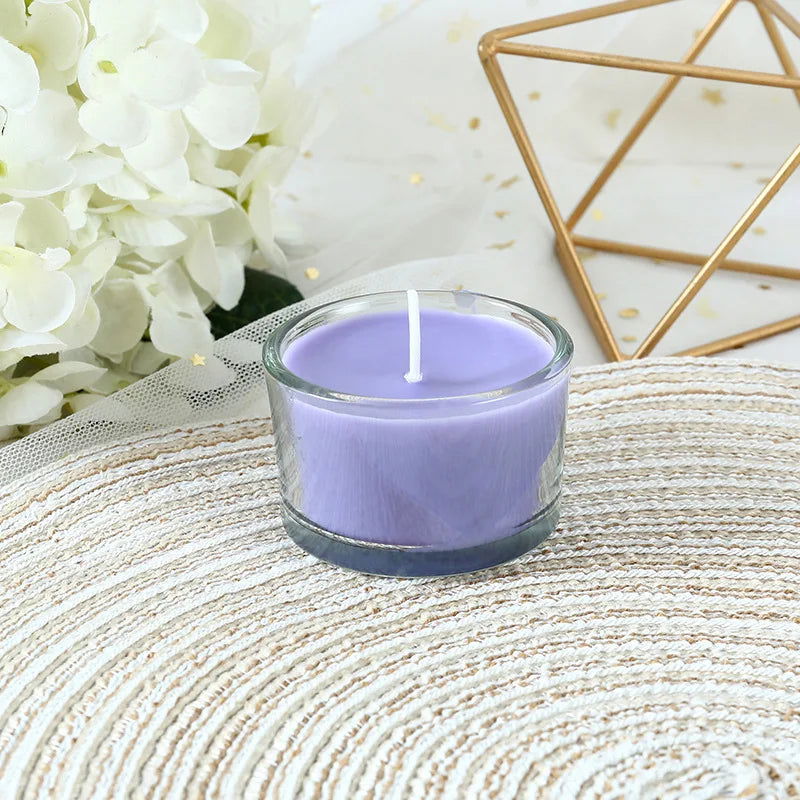 Mini Glass Cup Aromatherapy Candles - Perfect Gifts for Weddings, Beautiful Home Decor, Romantic Dinner Candles, Smokeless - candletown.net