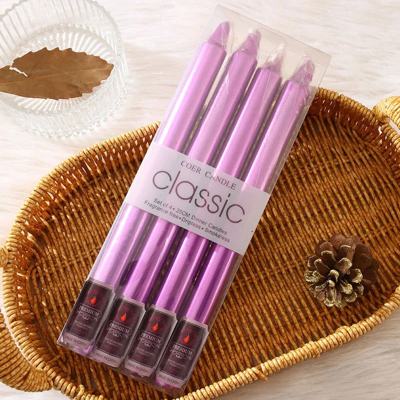 New European Smokeless Dinner Candle for All Occasions - candletown.net