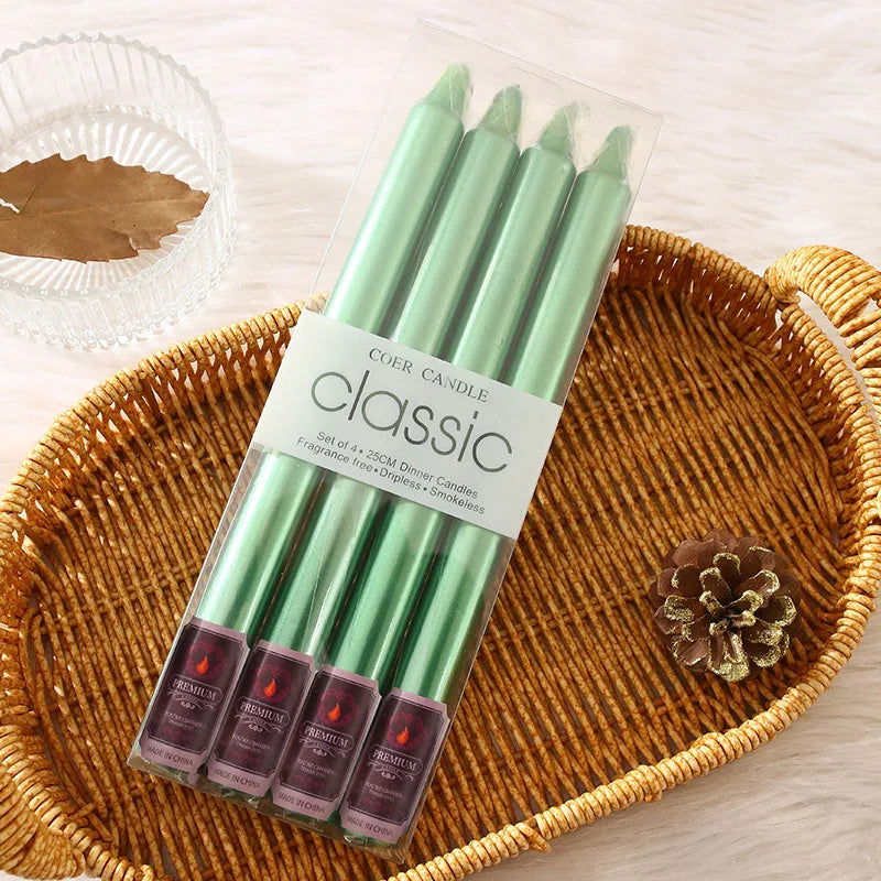 New European Smokeless Dinner Candle for All Occasions - candletown.net