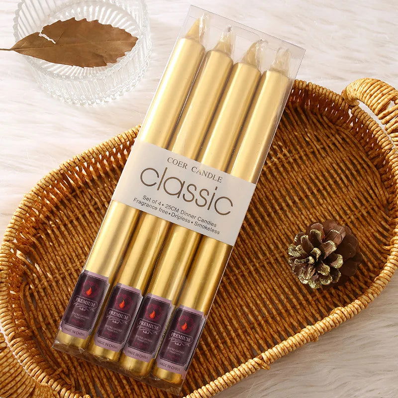 New European Smokeless Dinner Candle for All Occasions - candletown.net