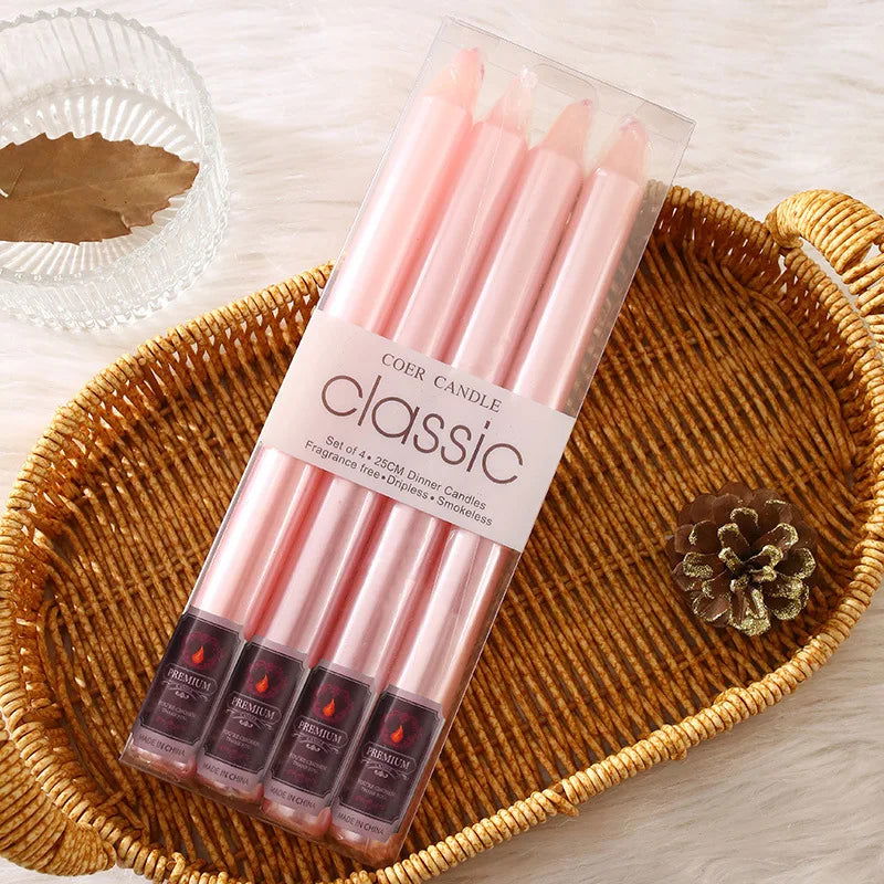 New European Smokeless Dinner Candle for All Occasions - candletown.net