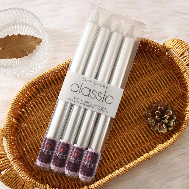 New European Smokeless Dinner Candle for All Occasions - candletown.net