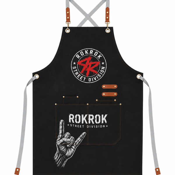 ROKROK Street Division Cross-Back BBQ Apron