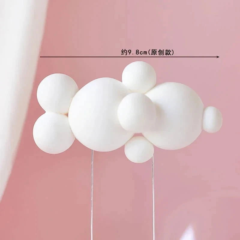 Rainbow Unicorn Cake Topper  Girl Baby Shower Birthday Decoration Kids Liked Unicorn Theme Decor Cupcake Party Baking Supplies - candletown.net