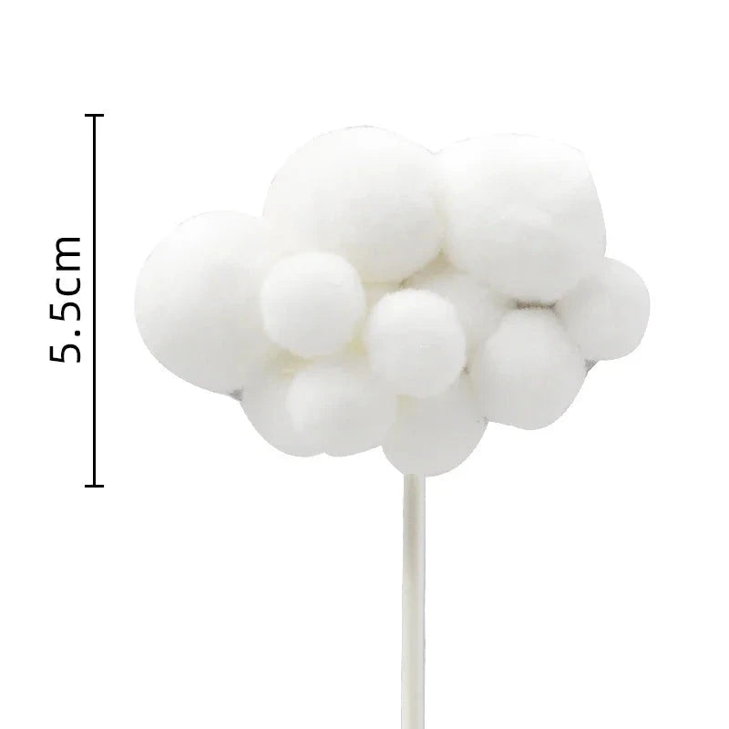 Rainbow Unicorn Cake Topper  Girl Baby Shower Birthday Decoration Kids Liked Unicorn Theme Decor Cupcake Party Baking Supplies - candletown.net