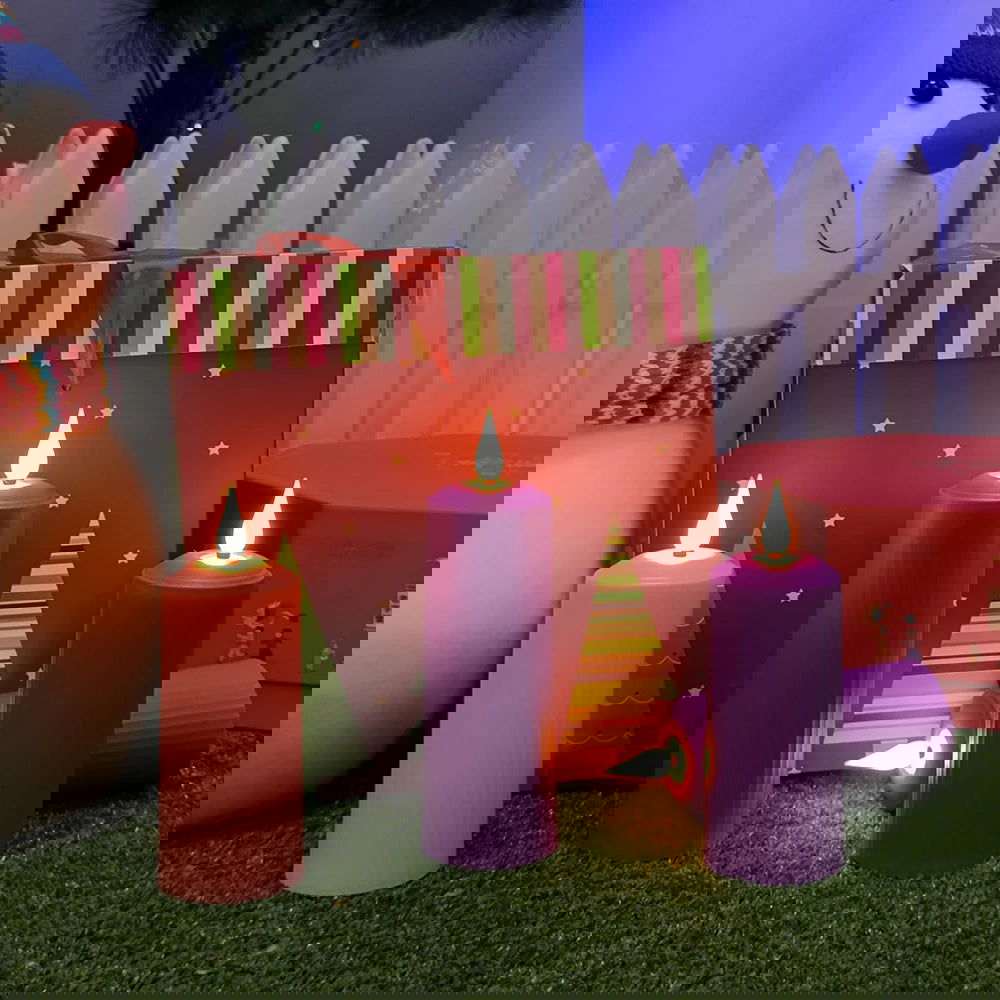 Rechargeable LED Candles - USB Charging & Waterproof Flickering Flame - candletown.net