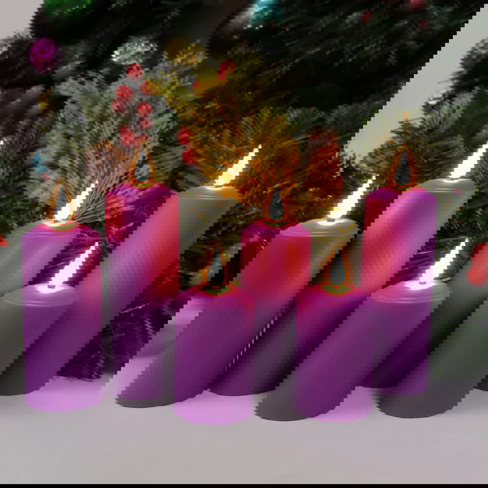 Rechargeable LED Candles - USB Charging & Waterproof Flickering Flame - candletown.net