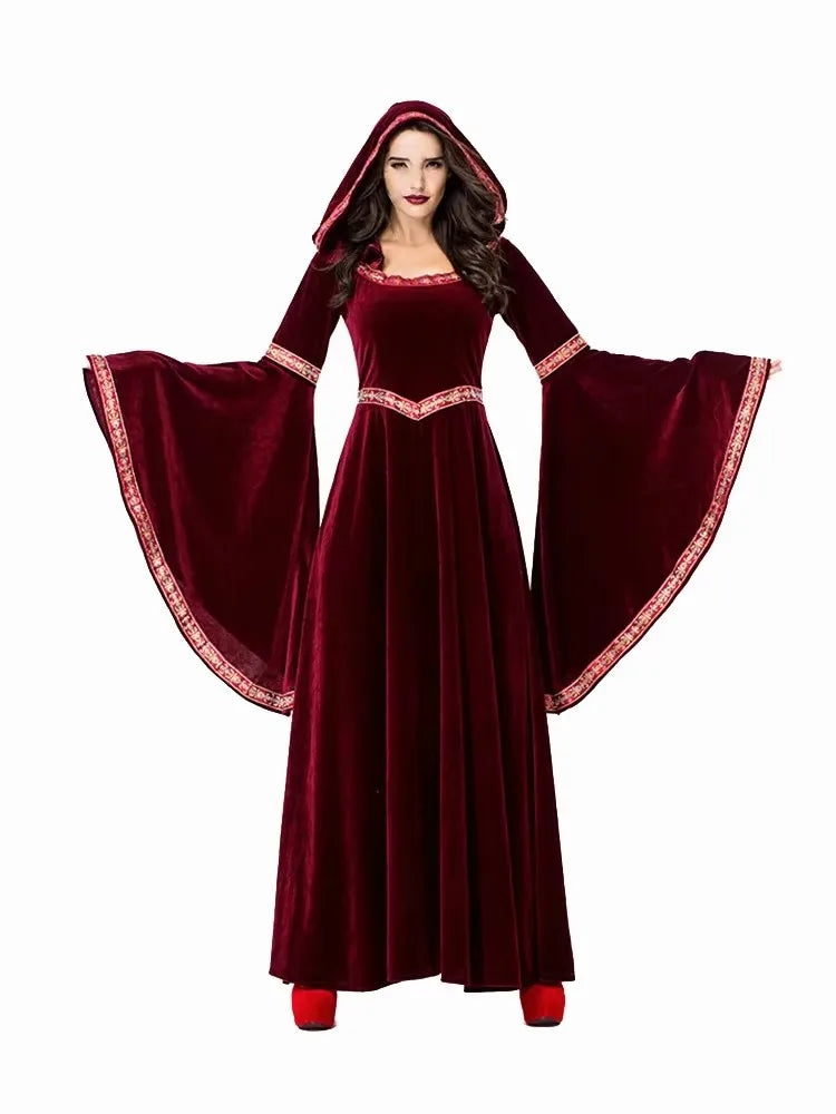Gothic Vampire Halloween Dress for Women