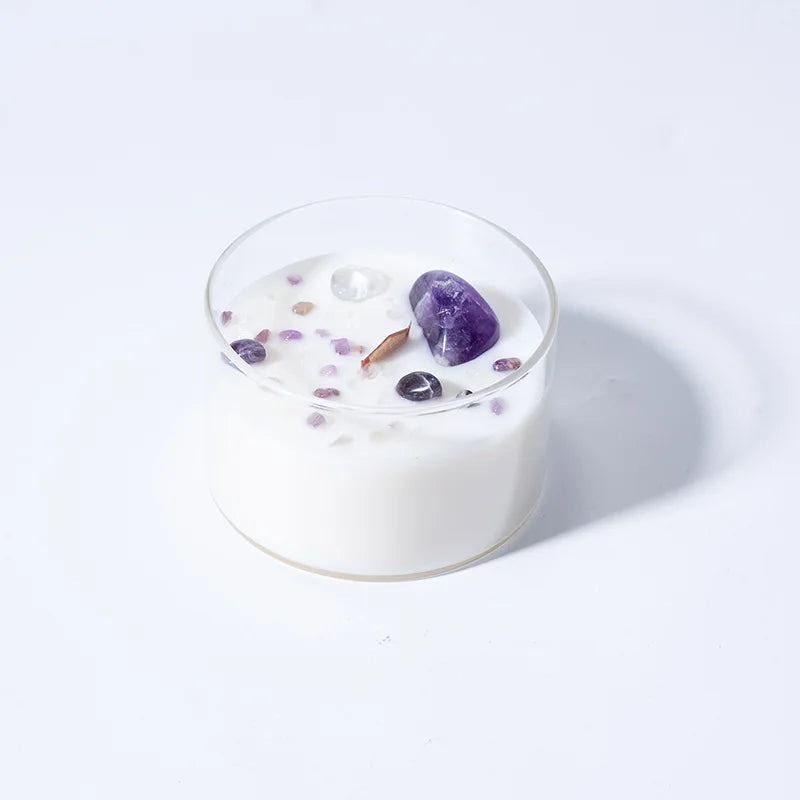 Luonnonkristalli Aromaterapiakynttilä
