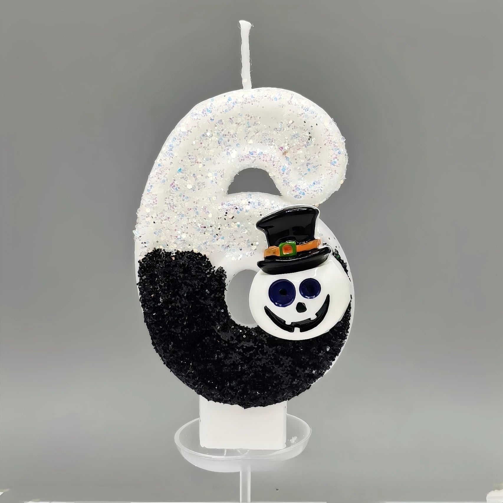 Halloween Pumpkin Number Candles – Spooky Birthday Party Decoration