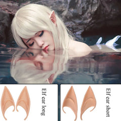 Latex Elf Ears – Fairy Cosplay Costume Accessory for Halloween & Party
