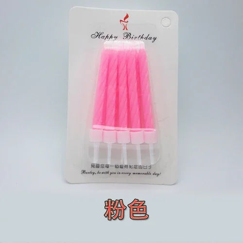 Slim Metallic Birthday Candles – Elegant Cake Topper - candletown.net