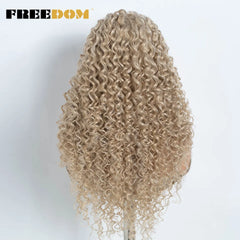 30 Inch (76 cm) Curly Lace Front Wig