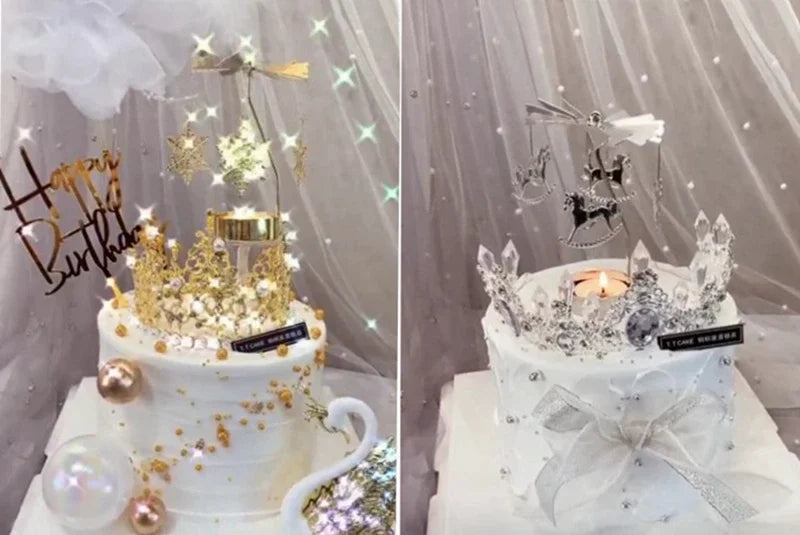 Golden Angel Chime Rotating Candle Holder - candletown.net