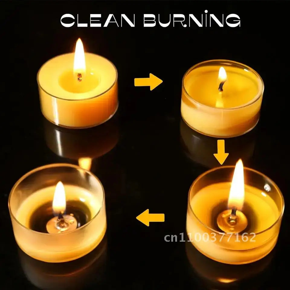 Natural Beeswax Votive Candles - candletown.net