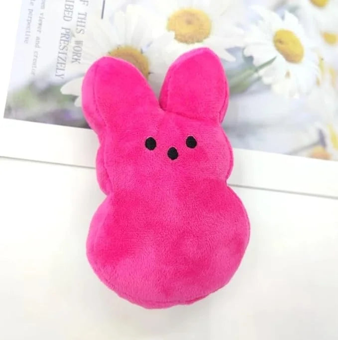 Bunny Plush Toy – Soft Easter Rabbit Pillow for Kids - candletown.net