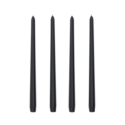 4pcs Colored Taper Candles – Elegant Long Dinner Set - candletown.net