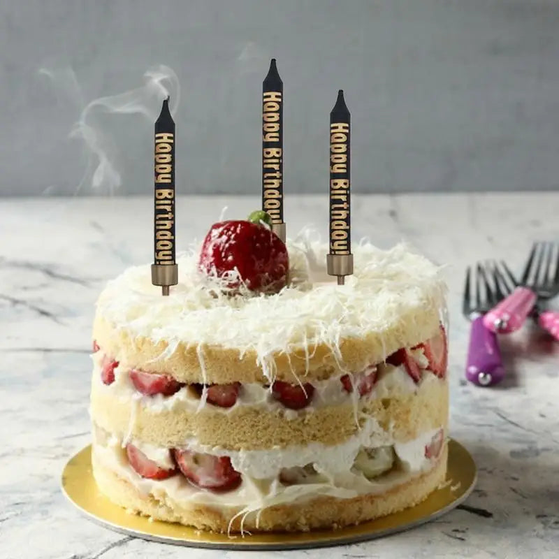 Happy Birthday Cake Candles - Stylish & Eco-Friendly - candletown.net