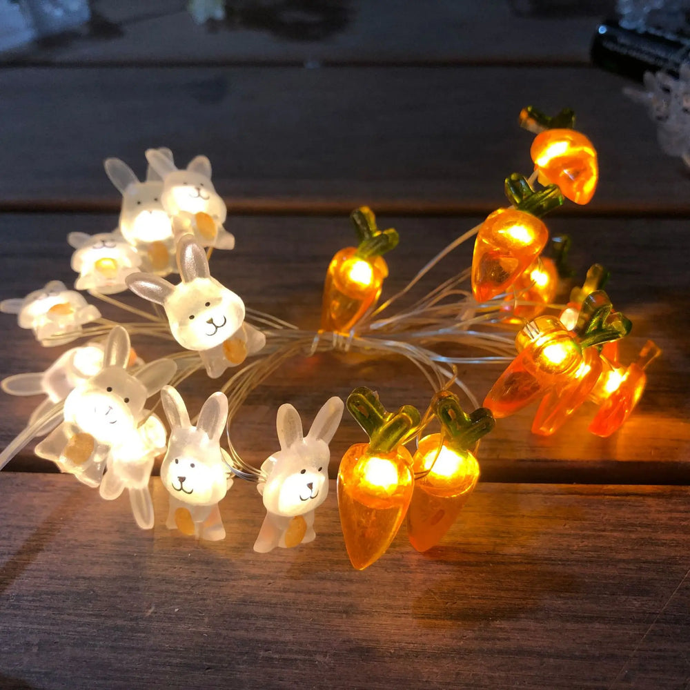 1.5m 10-LED Easter Egg String Lights – Festive Glow for Spring - candletown.net