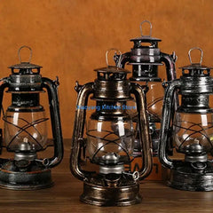 Vintage Metal Oil Lantern
