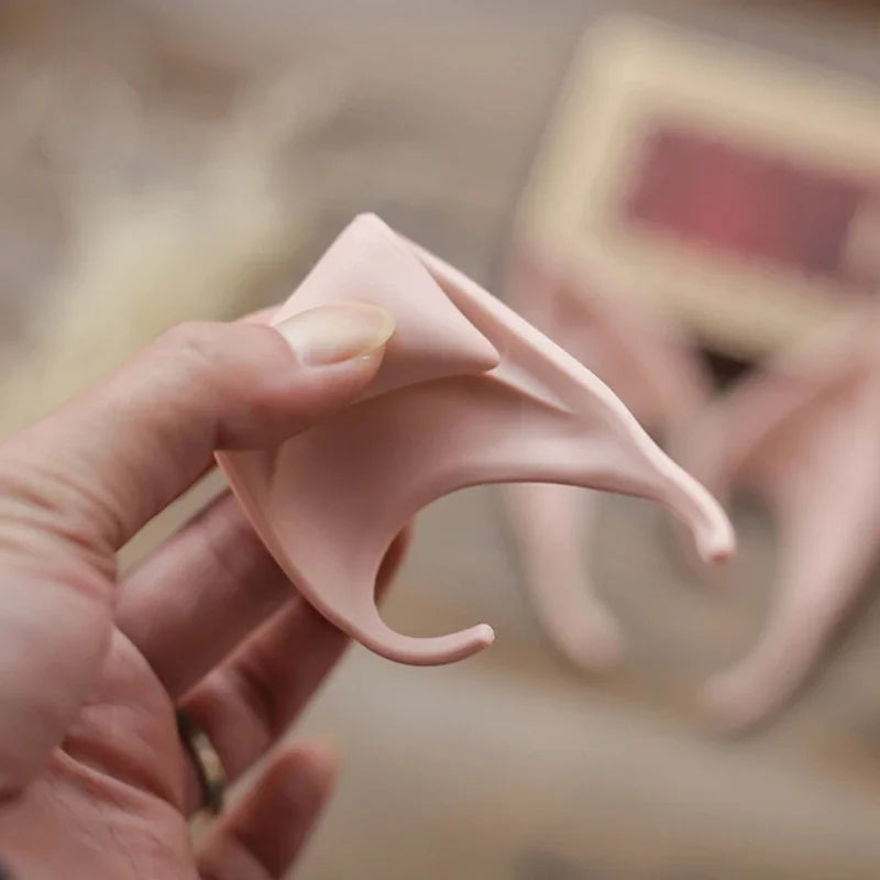 Latex Elf Ears – Fairy Cosplay Costume Accessory for Halloween & Party