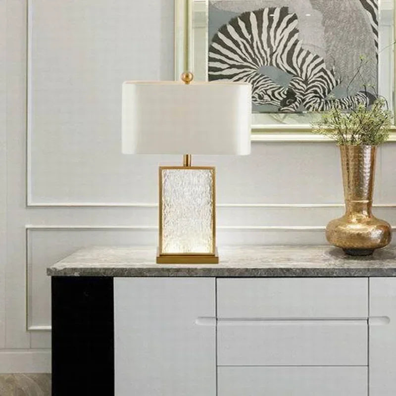 SANDYHA Modern Glass Table Lamp – Certified Luxury Lighting for Your Home - candletown.net