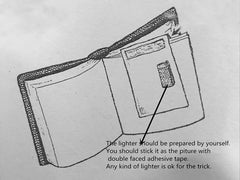 Any Book – Fire Book Gimmick for Magicians & Stage Illusions