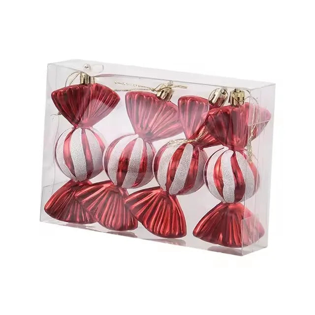 Christmas Candy Hanging Ornaments – 4 PCS Set
