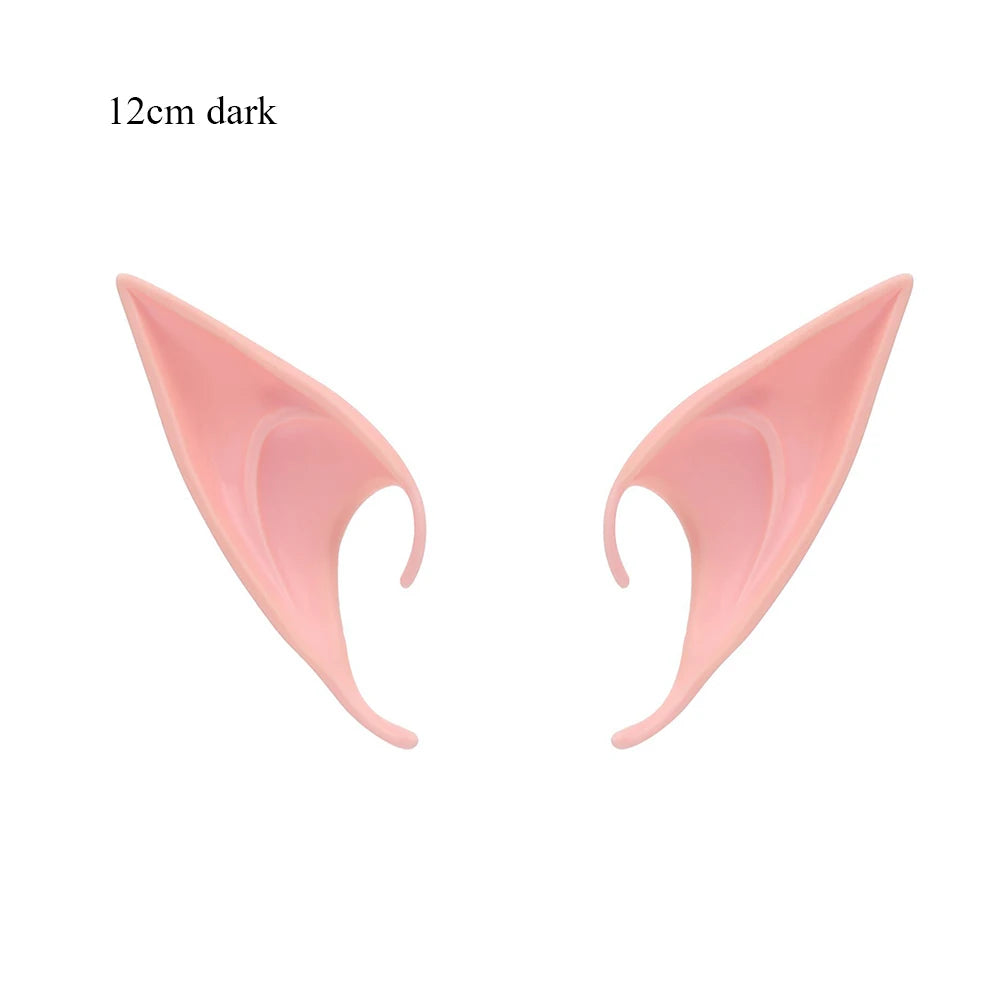 Latex Elf Ears – Fairy Cosplay Costume Accessory for Halloween & Party