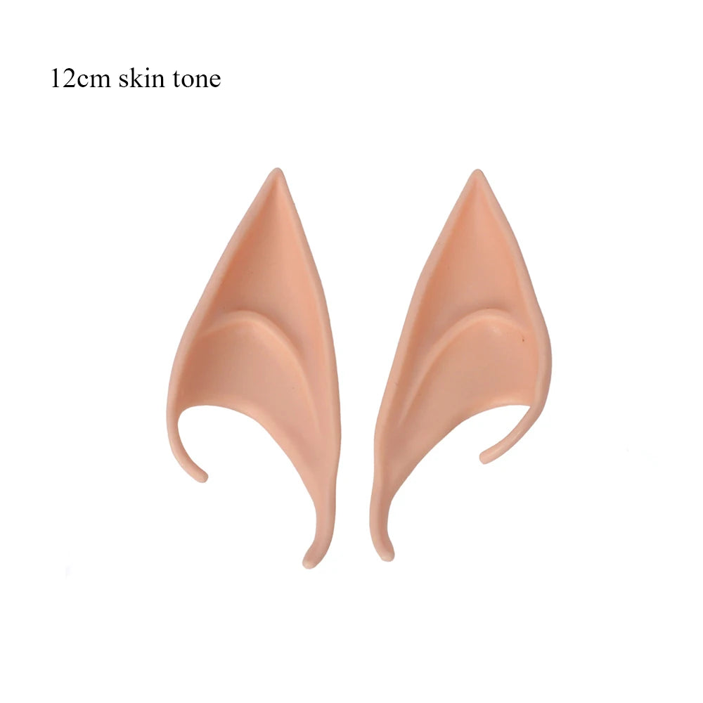 Latex Elf Ears – Fairy Cosplay Costume Accessory for Halloween & Party