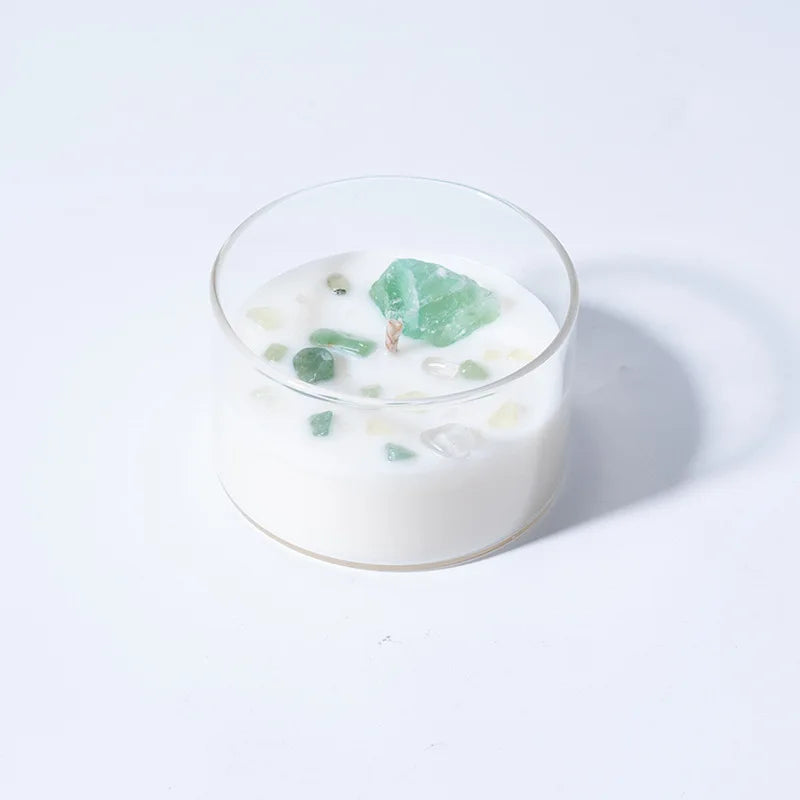 Luonnonkristalli Aromaterapiakynttilä