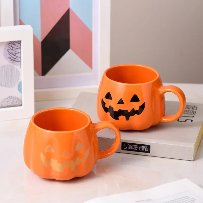 Halloween Kurpitsamuki – 4 dl Keraaminen Kahvimuki
