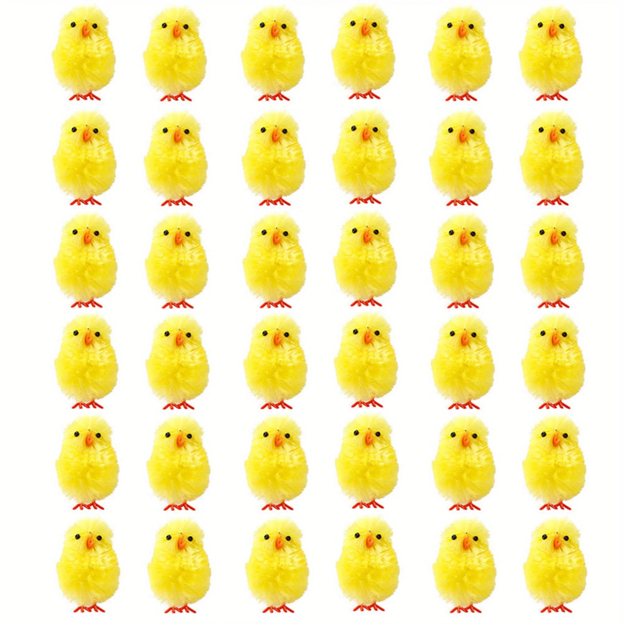 36pcs Mini Easter Chick Ornaments