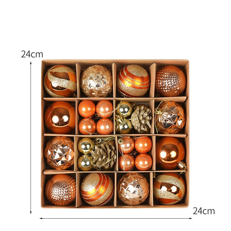 Christmas Ball Ornaments – 36 PCS Decoration Set